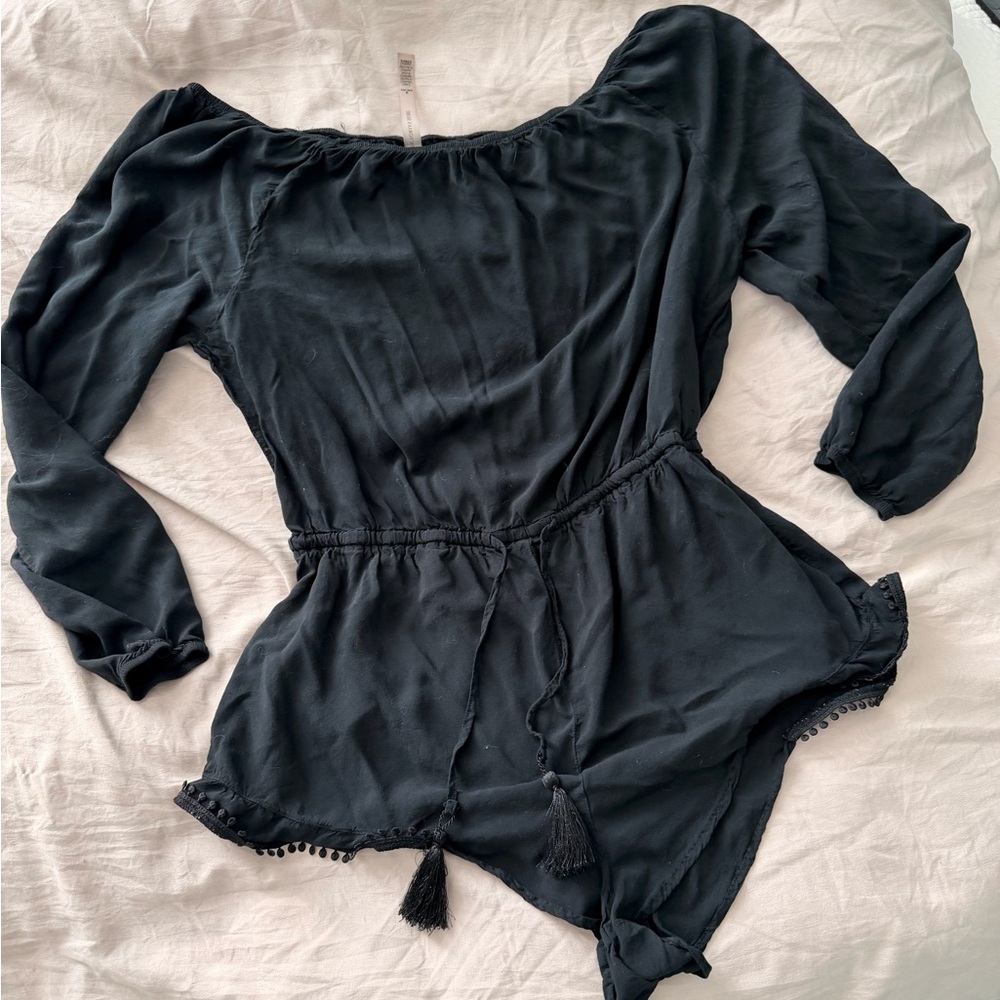 Victoria's Secret Black Swim Coverup